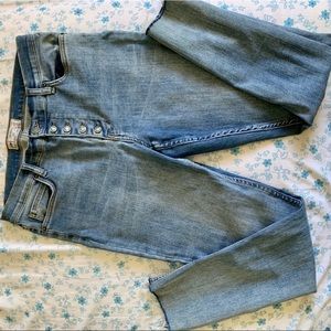 Free People Light Blue Jeans